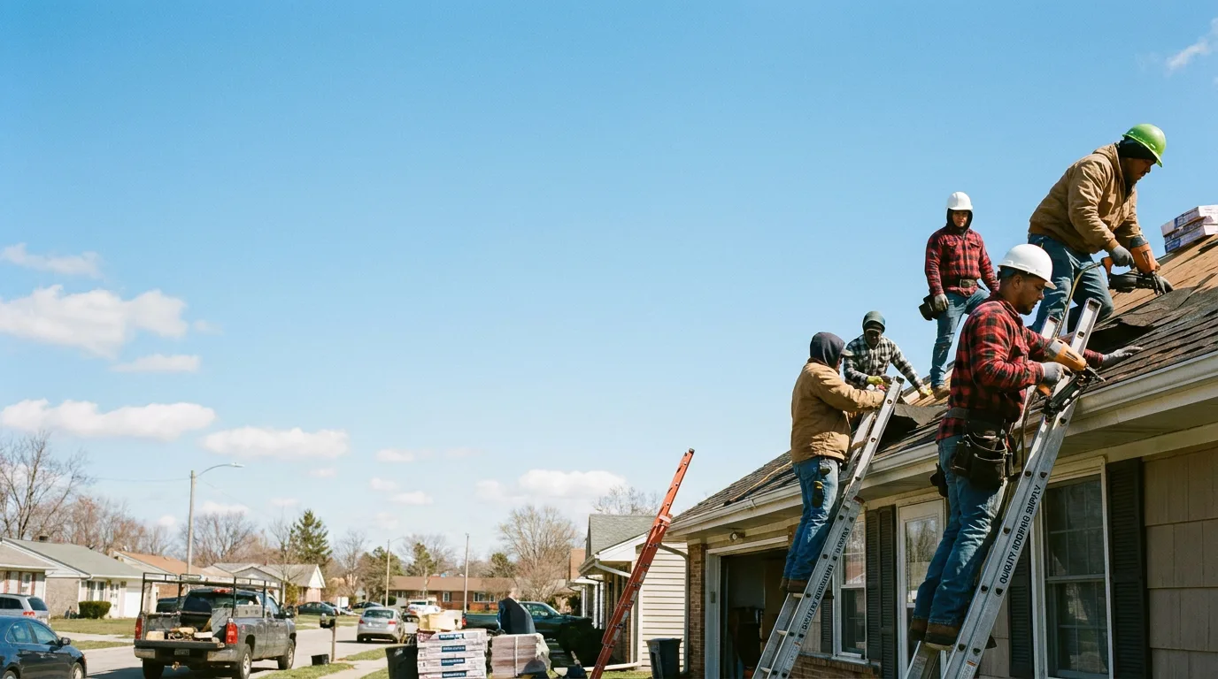 Roofing in Glenarm, IL near me